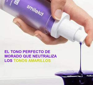 Smilekit Espuma Morada Blanqueadora